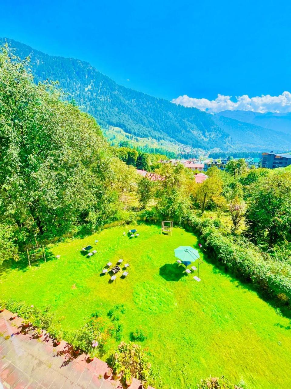 Sagar Resort !! Mountain View ! Luxury Stay ! Family Resort ! Private Parking ! Near Mall Road Manali  Ngoại thất bức ảnh