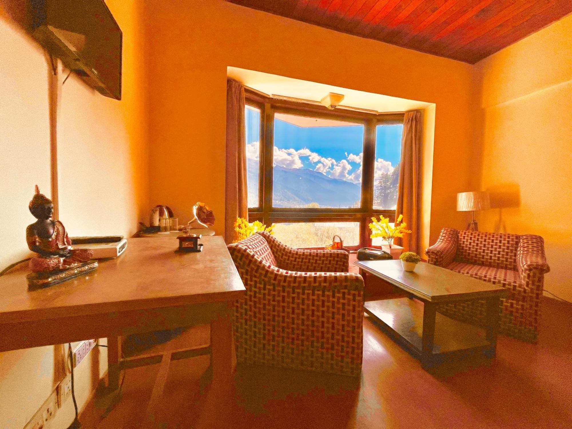 Sagar Resort !! Mountain View ! Luxury Stay ! Family Resort ! Private Parking ! Near Mall Road Manali  Ngoại thất bức ảnh