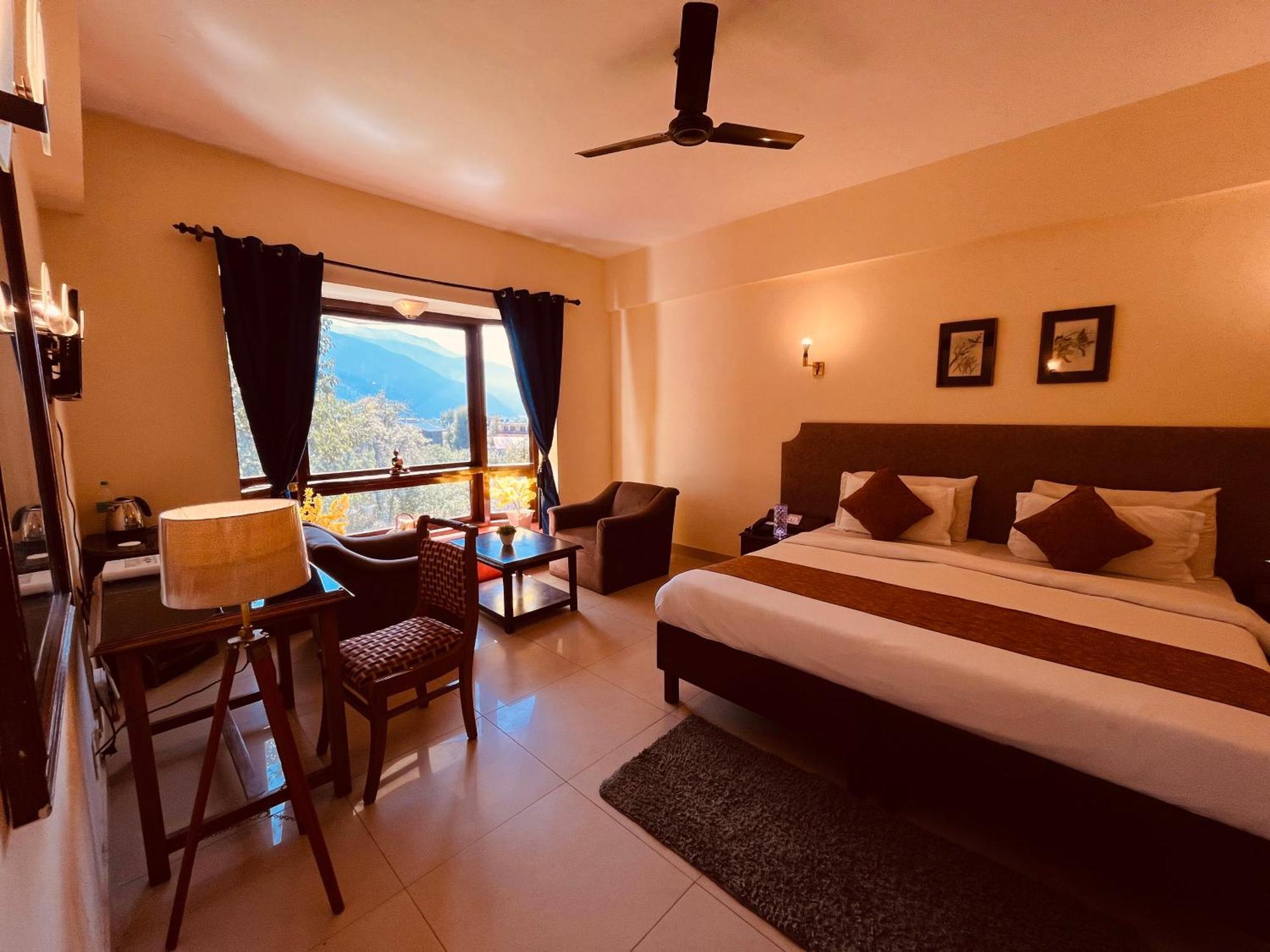Sagar Resort !! Mountain View ! Luxury Stay ! Family Resort ! Private Parking ! Near Mall Road Manali  Ngoại thất bức ảnh